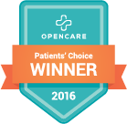 Winner of  Patient's Choice Award by OpenCare