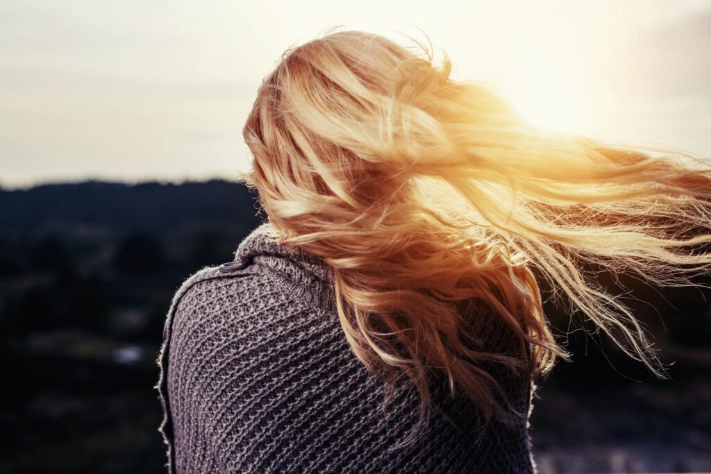 Woman outside